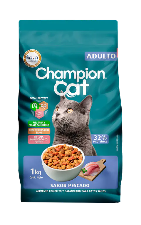 CHAMPION CAT PESCADO 20KG