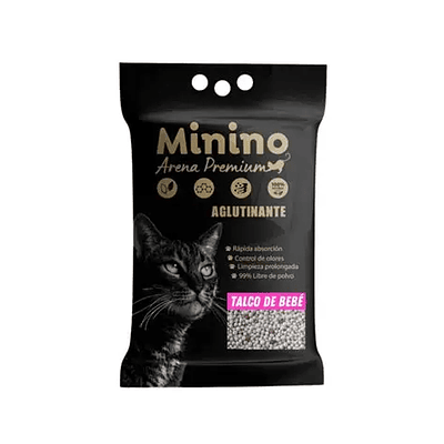 ARENA AGLUTINANTE DE 20KG MININO LAVANDA