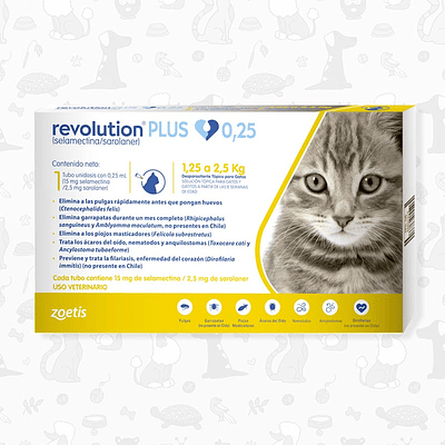 REVOLUTION PLUS GATO 1,2 A 2,5 KG