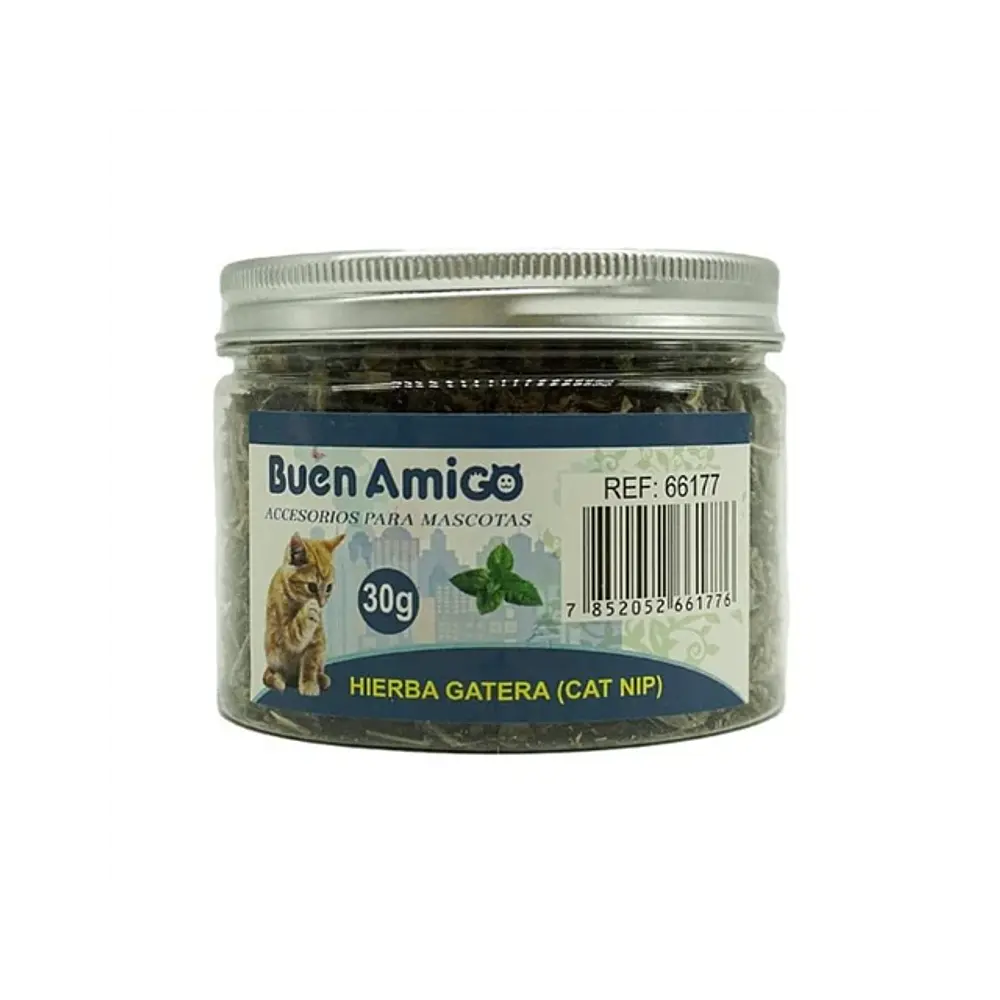 HIERBA GATERA CATNIP MARCA BUEN AMIGO