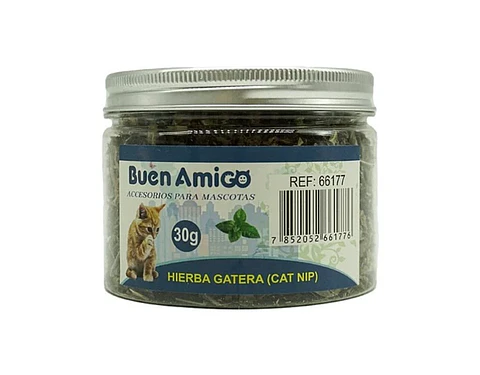 HIERBA GATERA CATNIP MARCA BUEN AMIGO