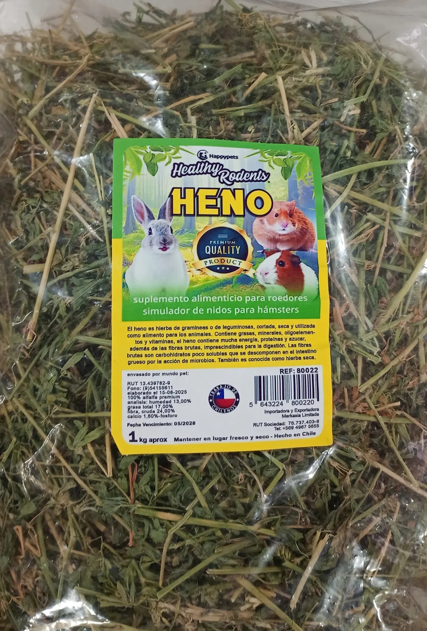 HENO DE ALFALFA 1 KILO 1