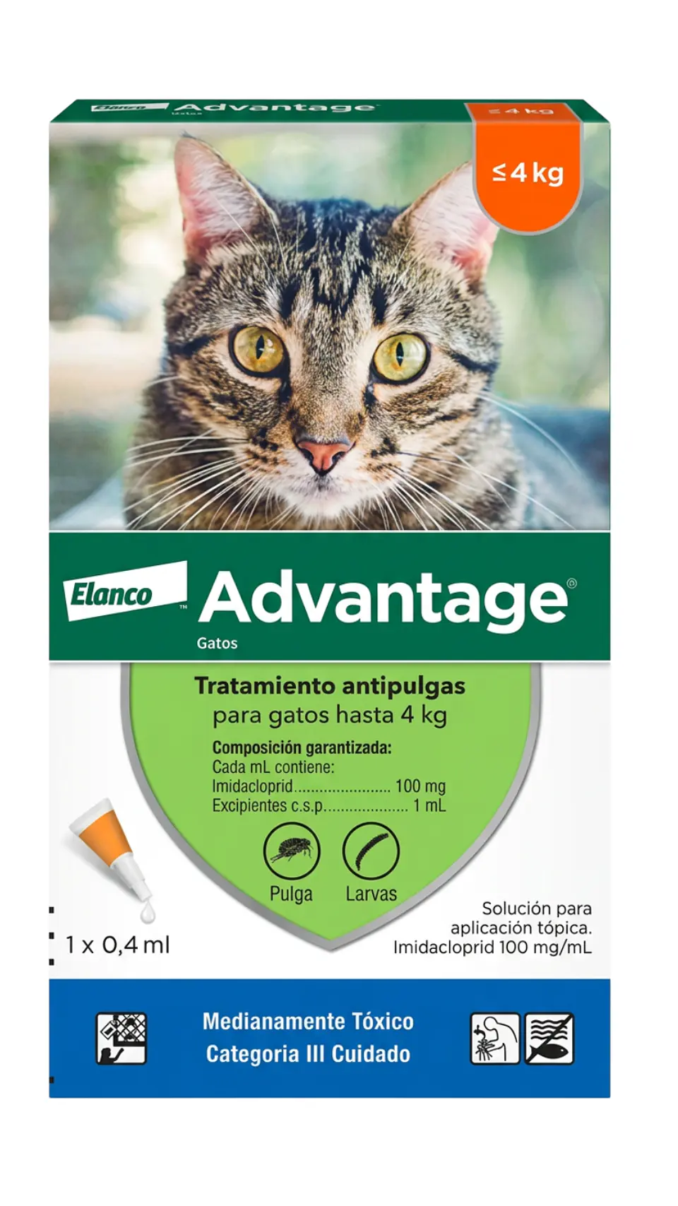 ADVANTAGE GATOS HASTA 4 KG 1