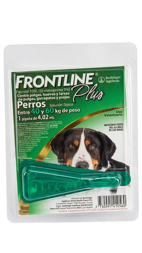 FRONTLINE PLUS PERROS DE 40 a 60 KG