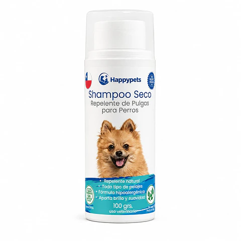 SHAMPOO SECO REPELENTE PARA PERROS (100 Gr)