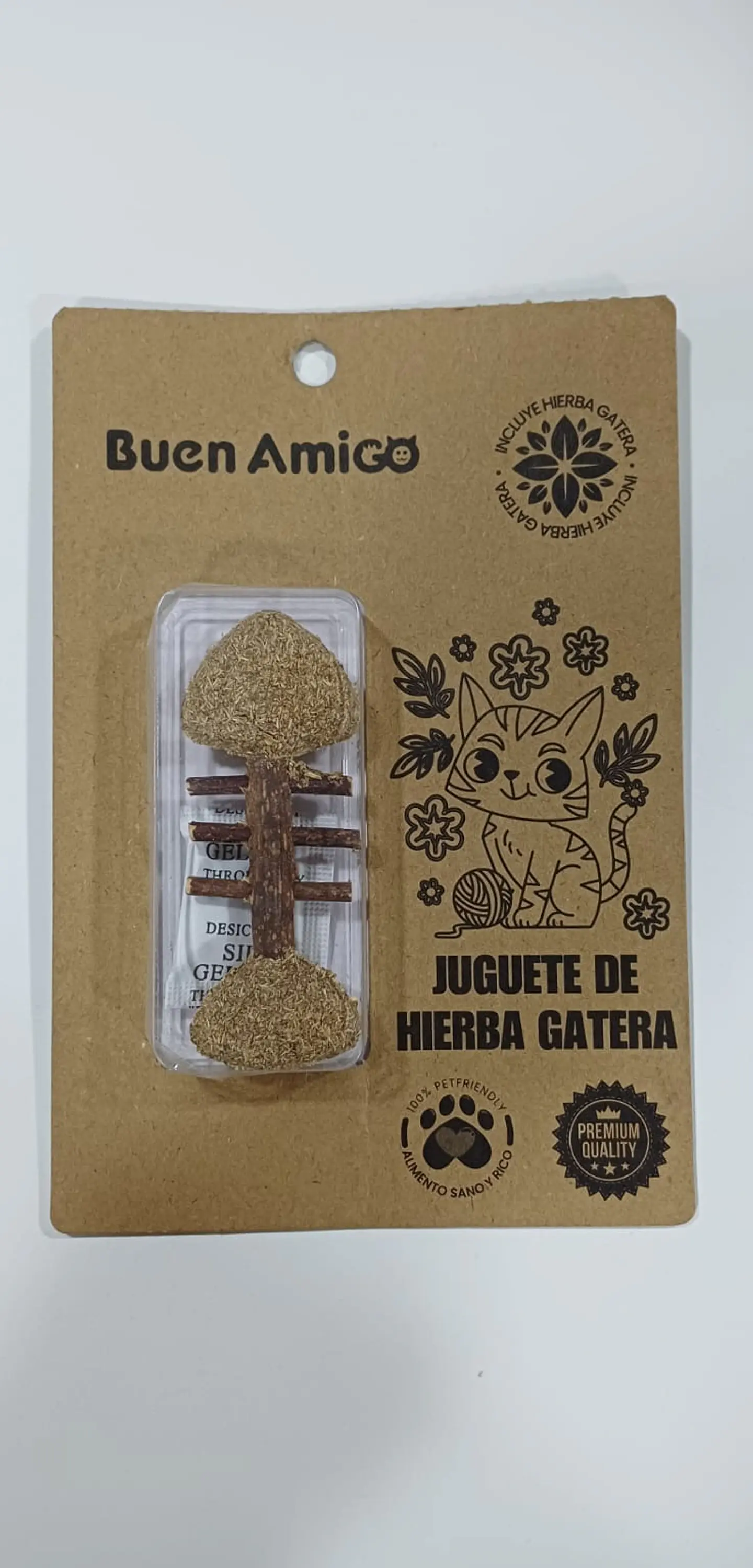 JUGUETE DE HIERBA GATERA TIPO PESCADO 1
