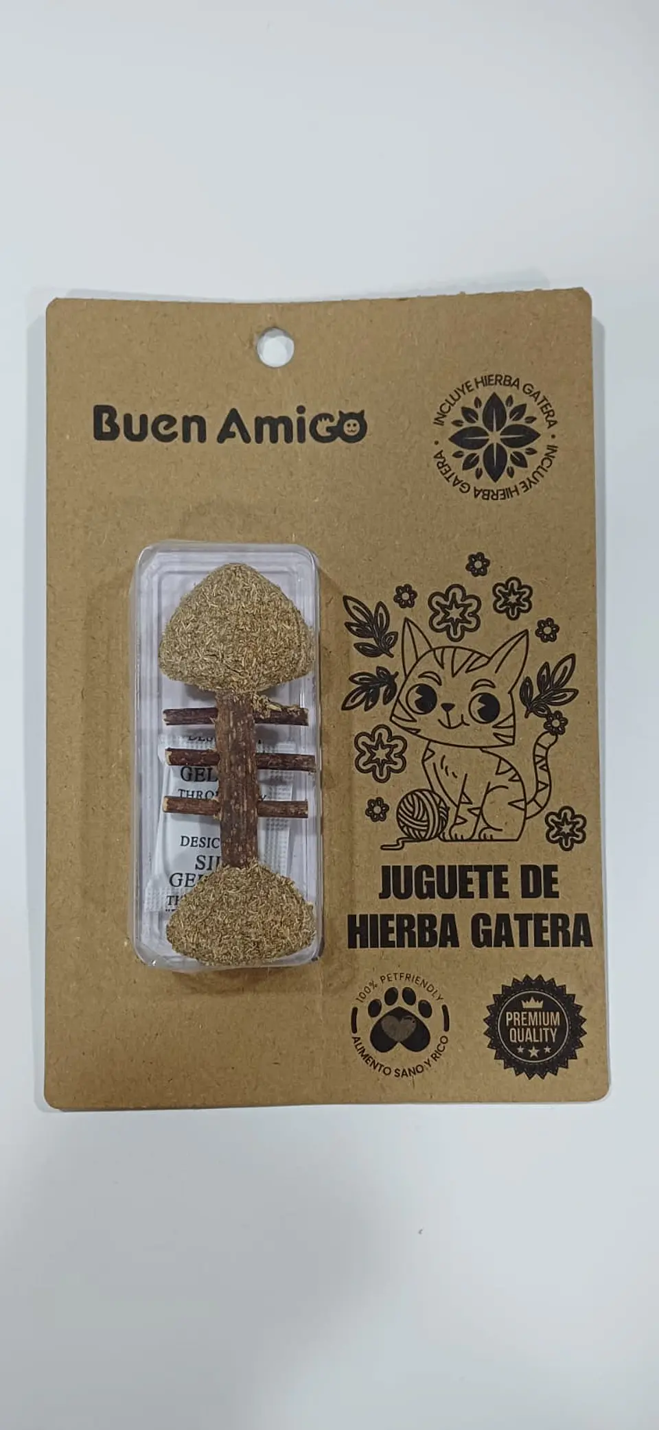 JUGUETE DE HIERBA GATERA TIPO PESCADO 1