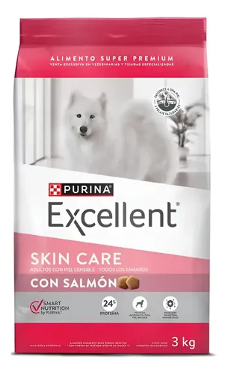 EXCELLENT ALIMENTO PARA PERRO ADULTO SKIN CARE SALMON 12KG 1