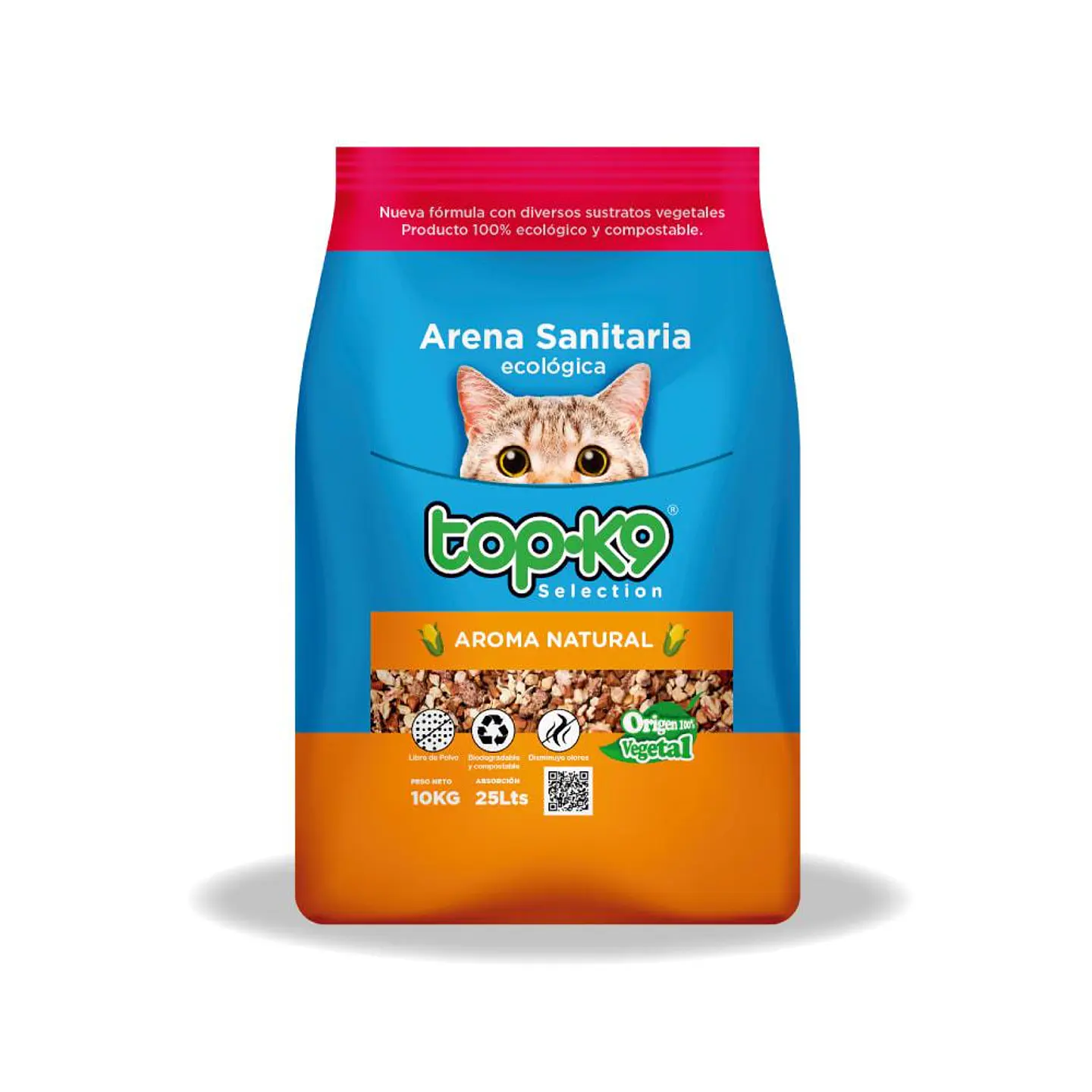 ARENAS SANITARIAS ECOLOGICAS TOPK9 10KG VARIEDAD AROMAS 1