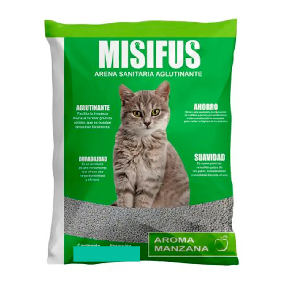 MISIFUS ARENA SANITARIA AROMA MANZANA 1