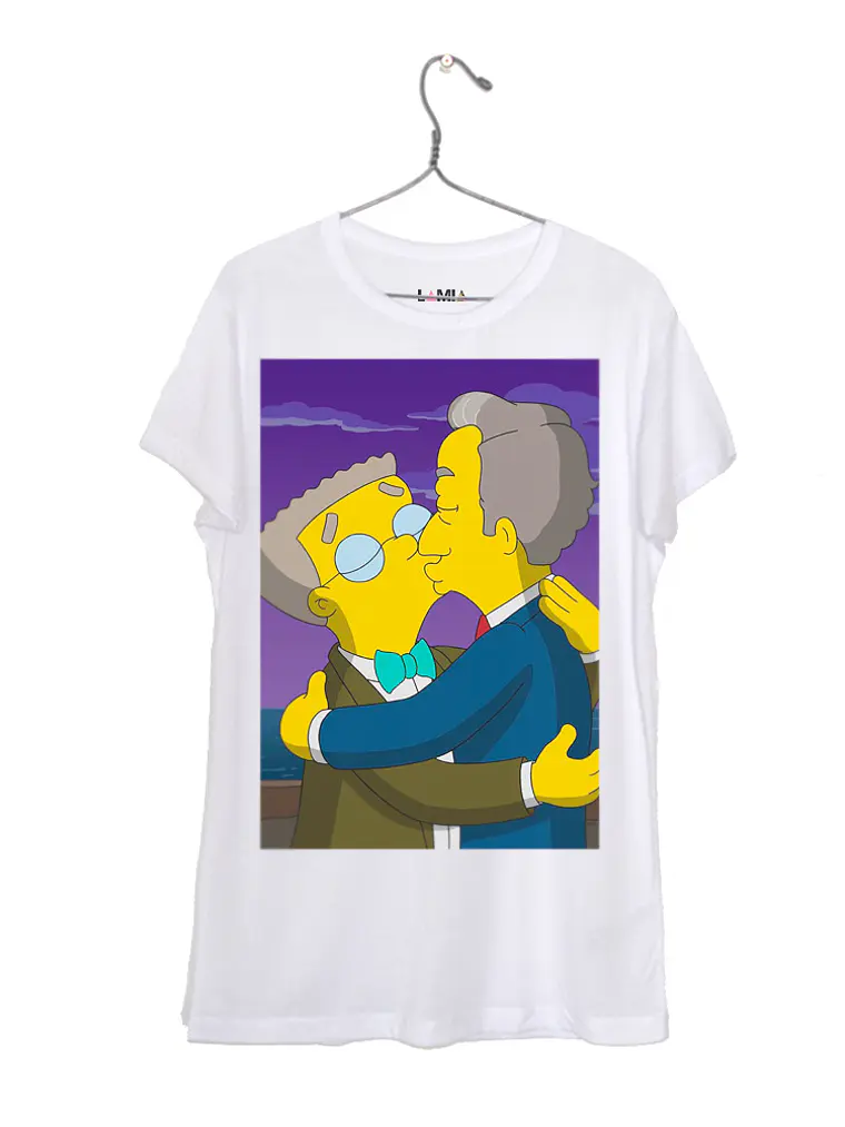 Smithers y Michael de Graaf - Los Simpson #5 1