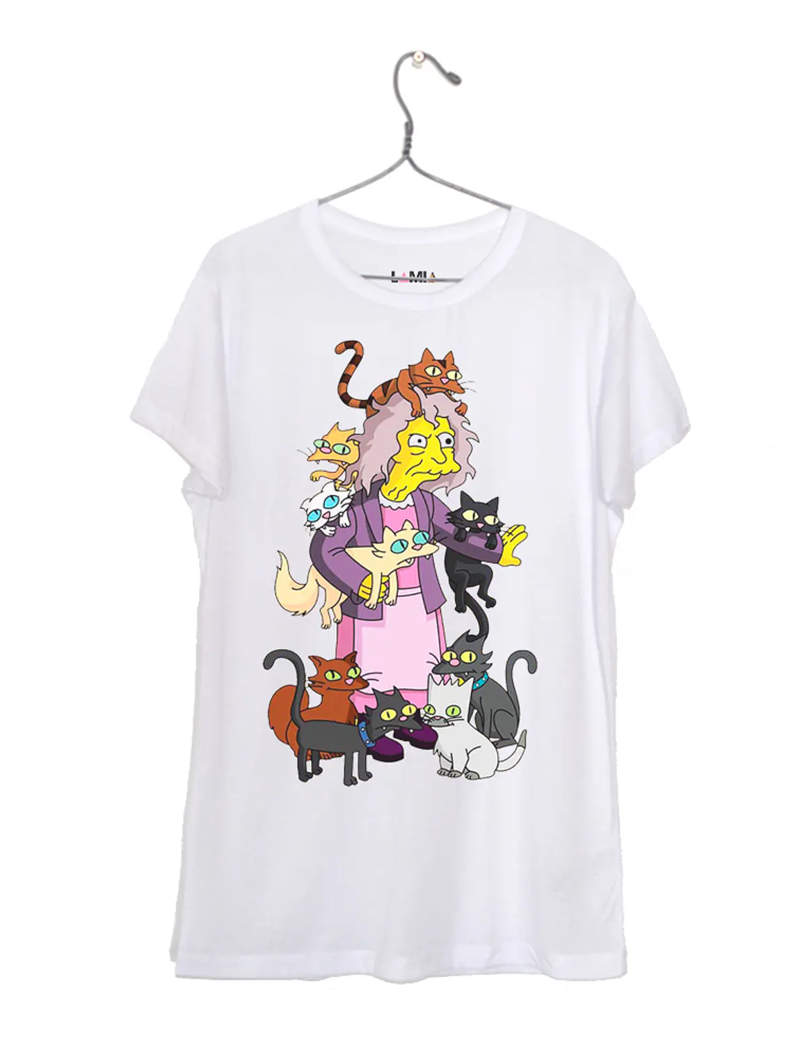 Eleanor Abernathy - La Loca de los Gatos - Los Simpson #7 1