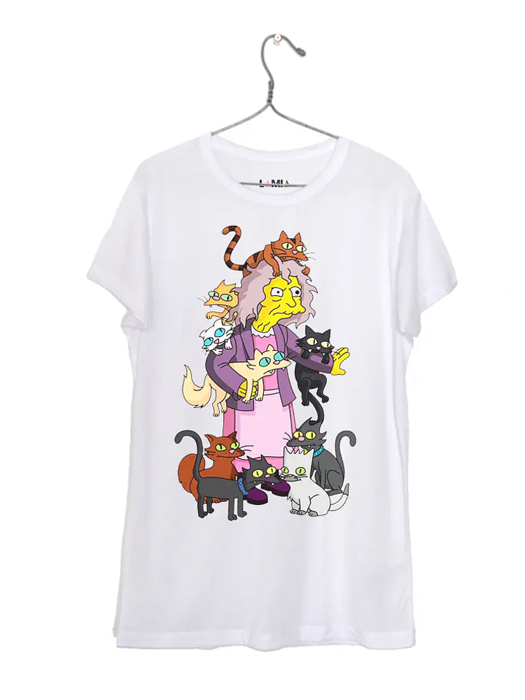 Eleanor Abernathy - La Loca de los Gatos - Los Simpson #7 1