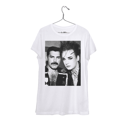 Freddie Mercury y Boy George #1