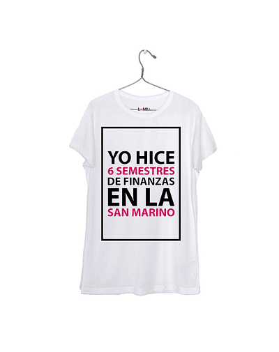 Yo hice 6 semestres de finanzas en la San Marino / Yo soy Betty, la fea - Polera Niñe/a/o #8