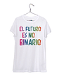 El Futuro es No Binario - Polera Niñe/a/o #1 (Se puede elegir Binario, Binarie o Binarix) - Miniatura 1