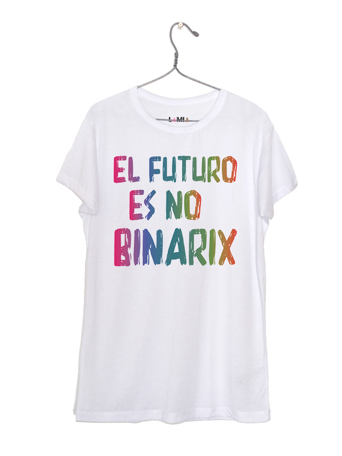 El Futuro es No Binario - Polera Niñe/a/o #1 (Se puede elegir Binario, Binarie o Binarix) 3