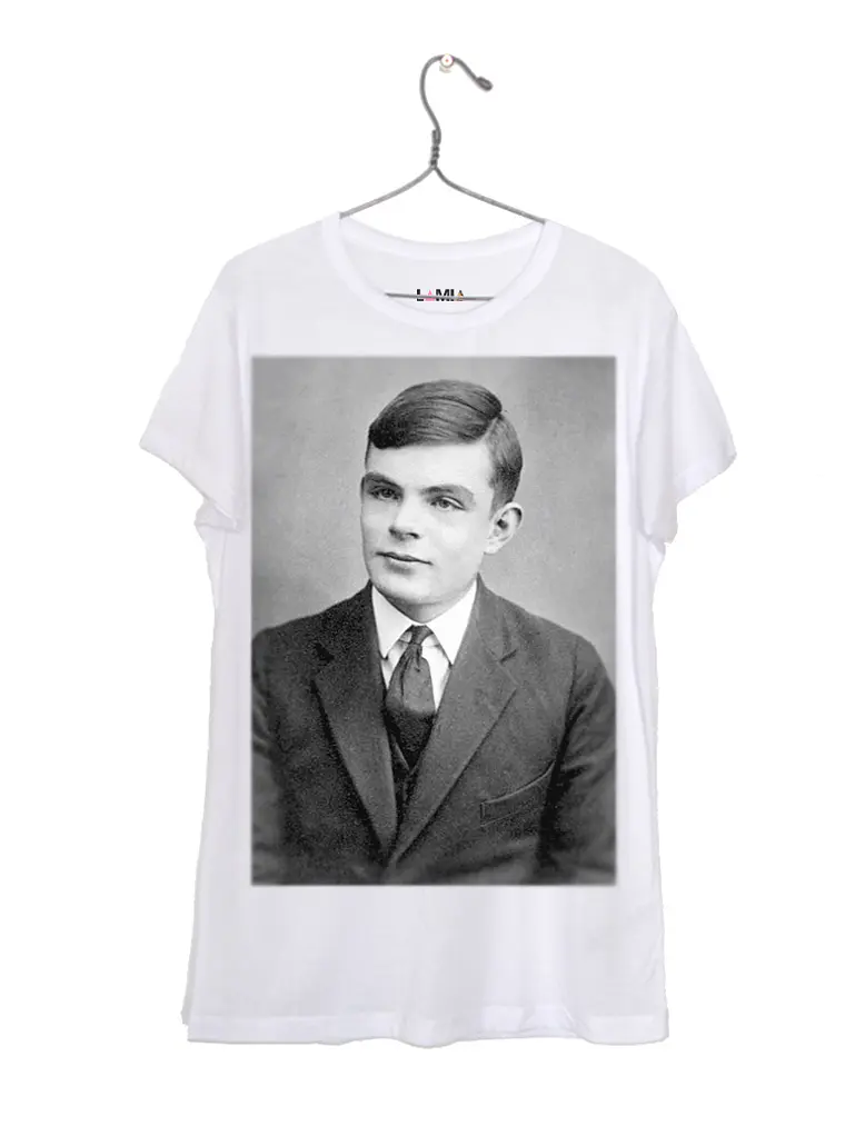 Alan Turing - Polera Niñe/a/o #1 1