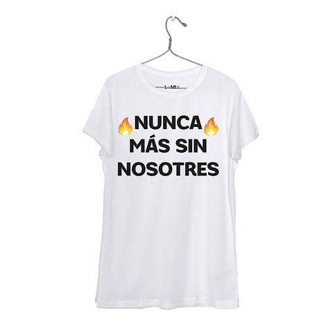 Nunca más sin nosotres - Polera Niñe/a/o #1