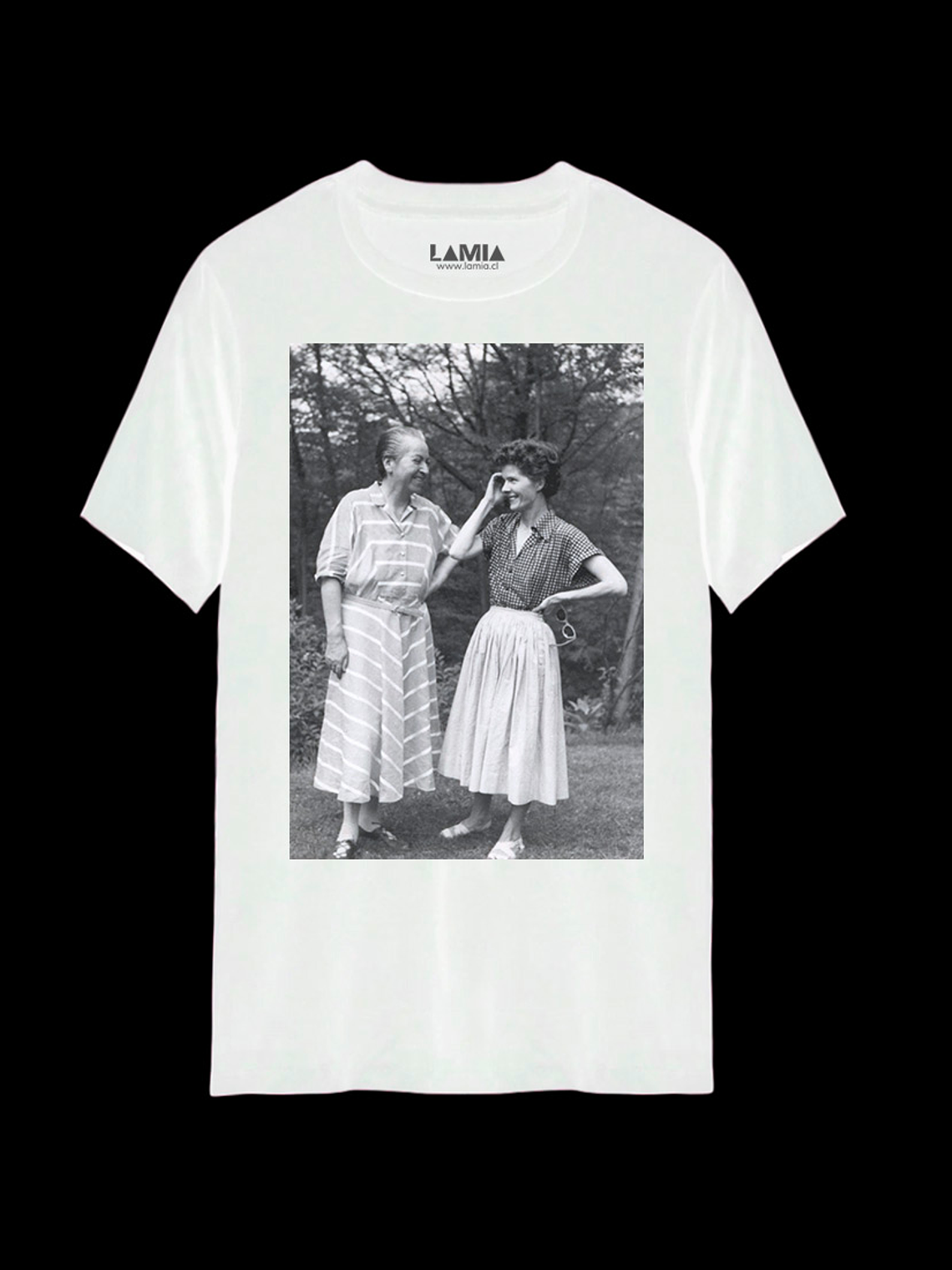 Polera Gabriela Mistral y Doris Dana Línea Premium #1 2