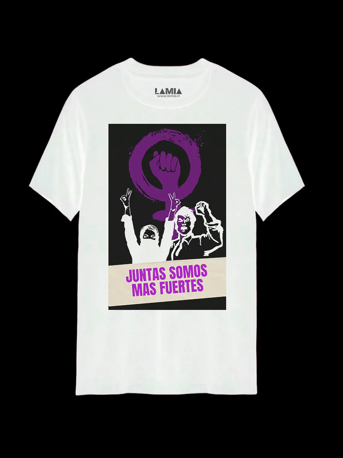 Polera Juntas somos más fuertes Línea Premium #2 2