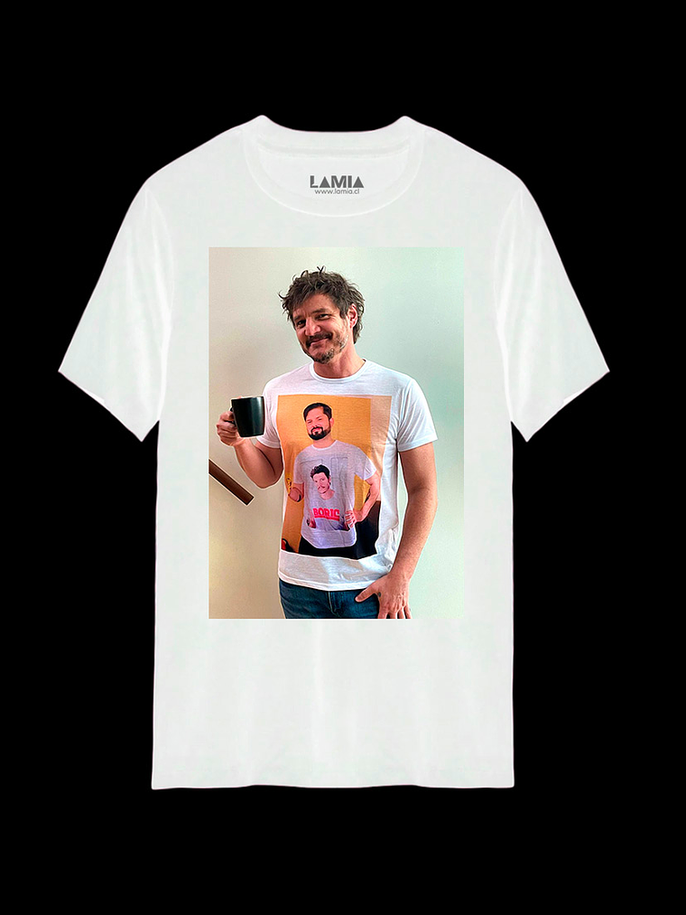 Polera Pedro Pascal y Gabriel Boric Línea Premium #1 2