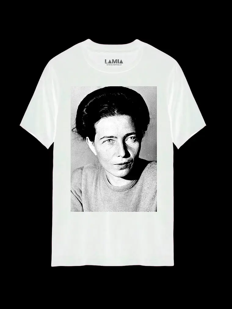 Polera Simone de Beauvoir Línea Premium #7 2