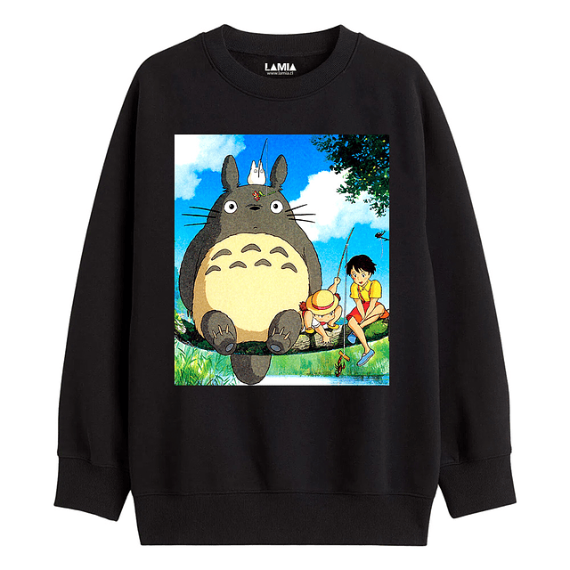 Polerón Mi Vecino Totoro Ghibli  Línea Premium #1