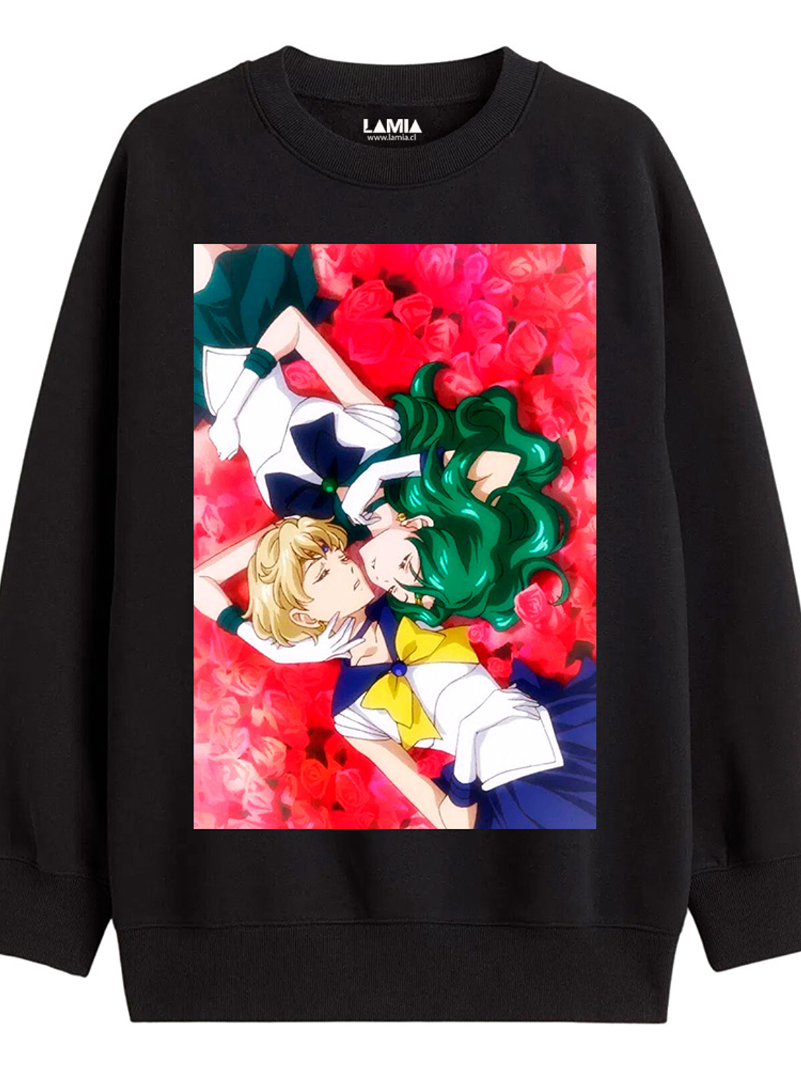 Polerón Sailor Neptune y Sailor Uranus Línea Premium #2 1