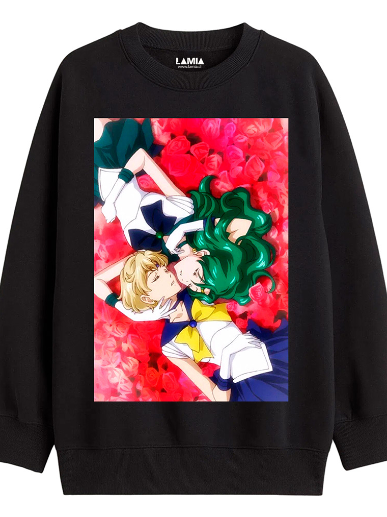 Polerón Sailor Neptune y Sailor Uranus Línea Premium #2 1