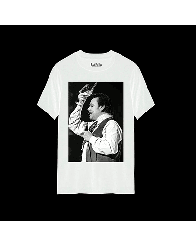 Polera Juan Gabriel Línea Premium #2 - Blanca