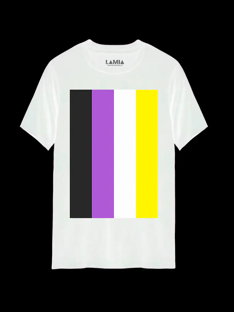 Polera Bandera No Binaria Línea Premium #1 2