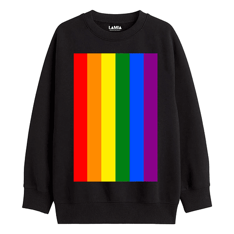 Polerón Bandera Pride Línea Premium #1