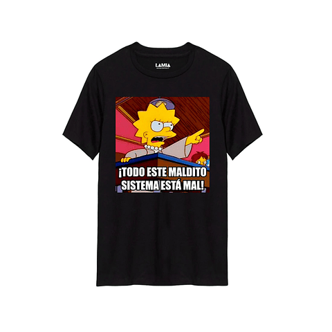 Polera Lisa Simpson línea Premium #6