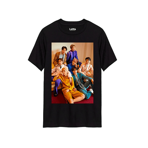 Polera BTS Billboard 2021 K-Pop Línea Premium #1