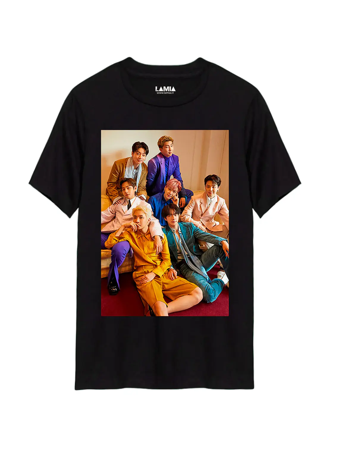 Polera BTS Billboard 2021 K-Pop Línea Premium #1 1