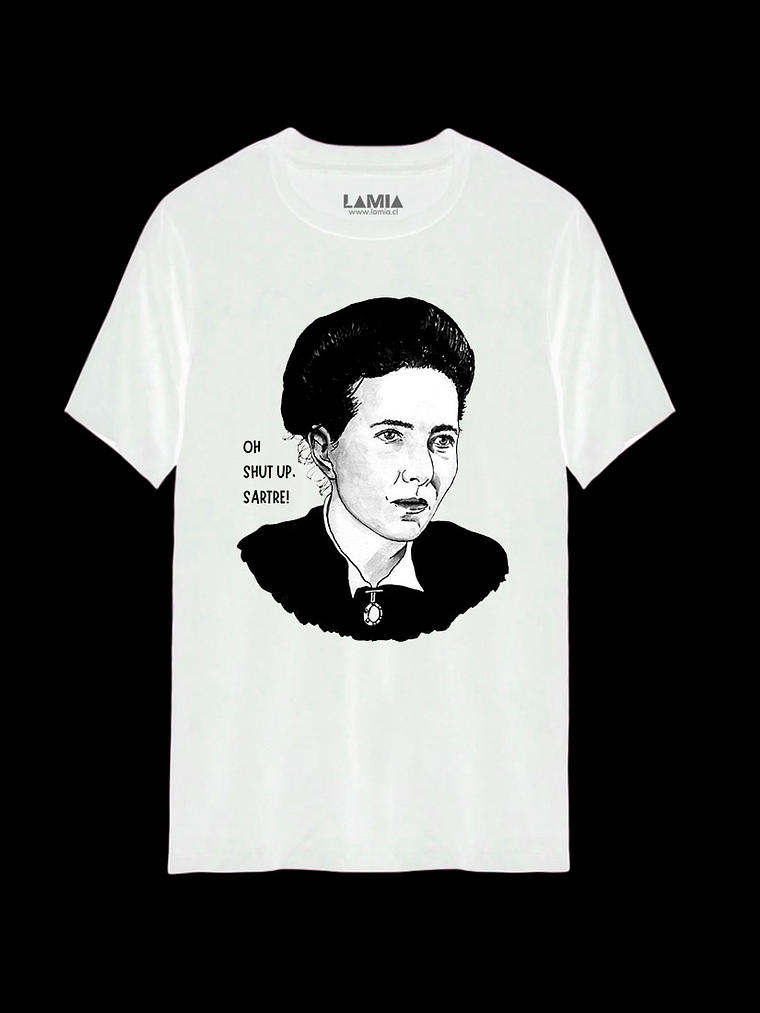 Polera Simone de Beauvoir Línea Premium #2 2