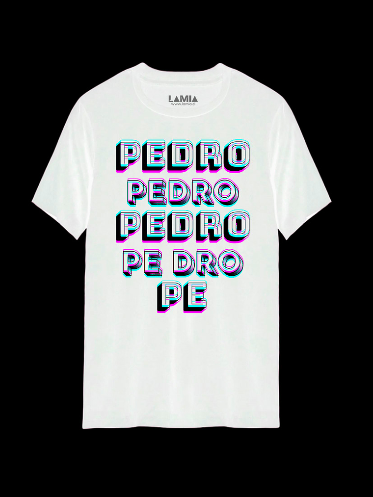 Polera Pedro Pe Raffaella Carra Línea Premium #7 2