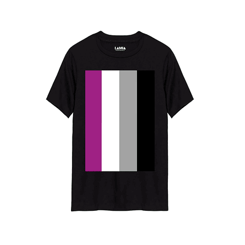 Polera Bandera Asexual linea premium #2