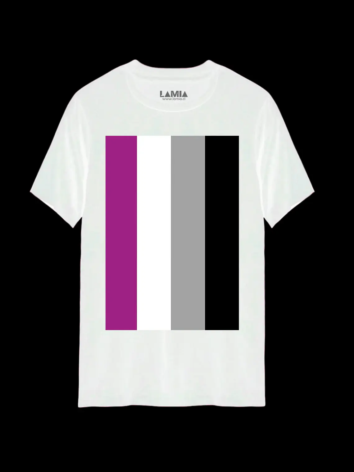 Polera Bandera Asexual linea premium #2 2