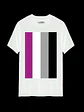 Polera Bandera Asexual linea premium #2 - Miniatura 2