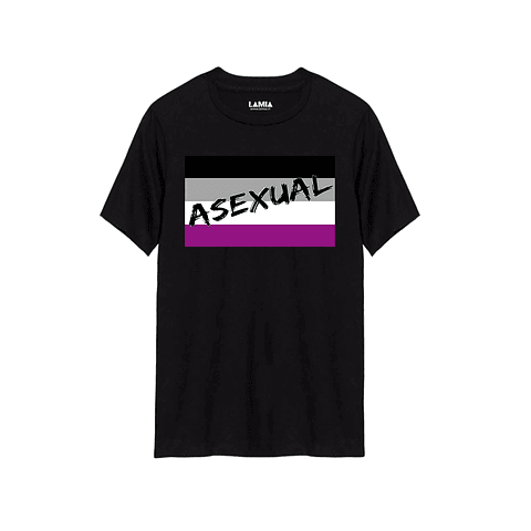 Polera Bandera Asexual linea premium #1