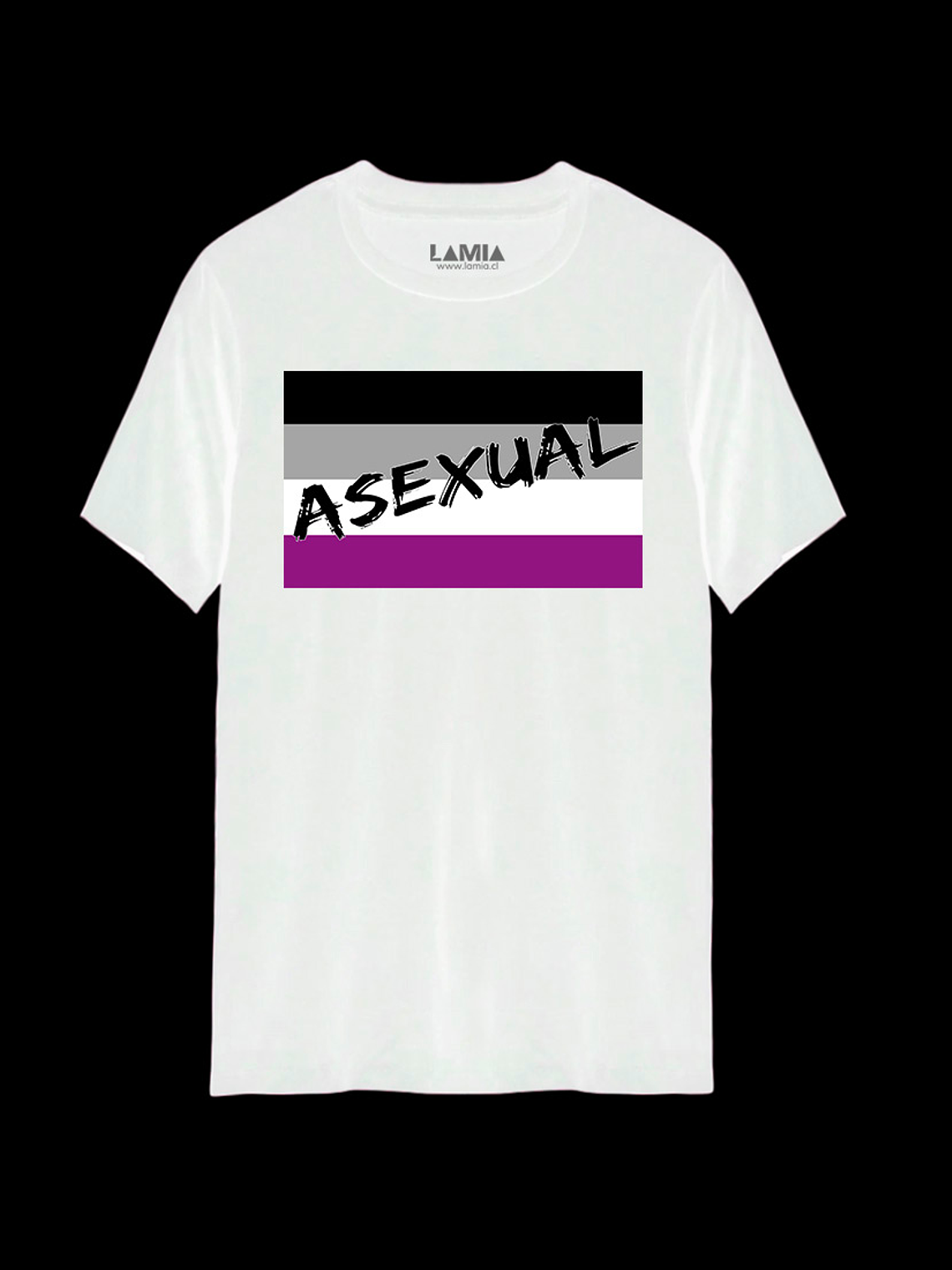 Polera Bandera Asexual linea premium #1 2