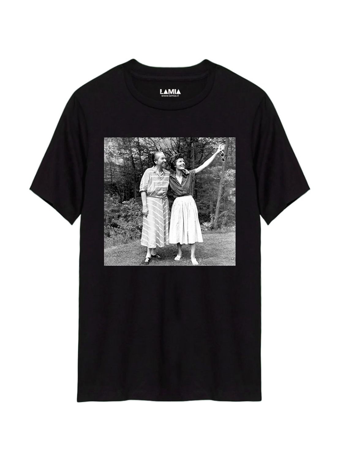 Polera Gabriela Mistral y Doris Dana Línea Premium #8 1