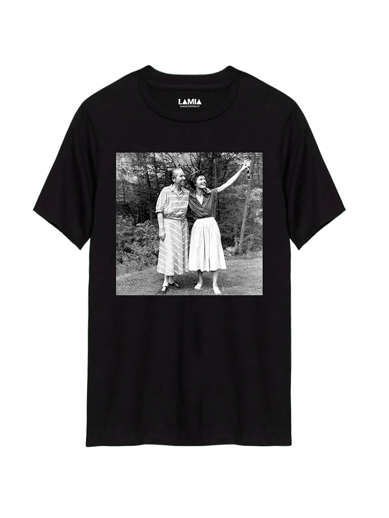 Polera Gabriela Mistral y Doris Dana Línea Premium #8 1