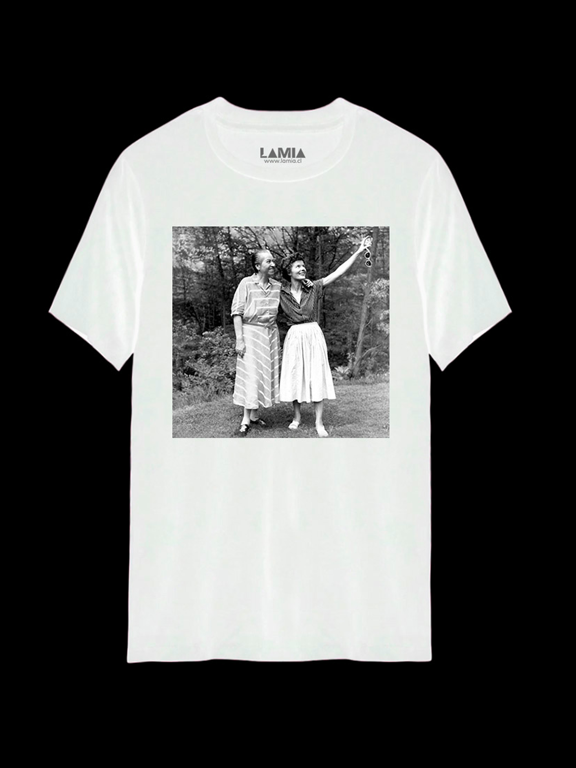 Polera Gabriela Mistral y Doris Dana Línea Premium #8 2