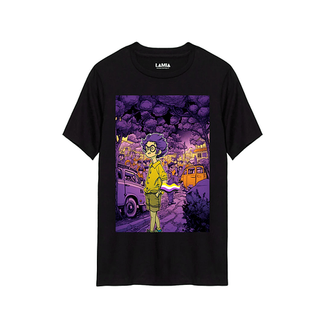 Polera Imagen no binaria ilustración creada con inteligencia artificial #1