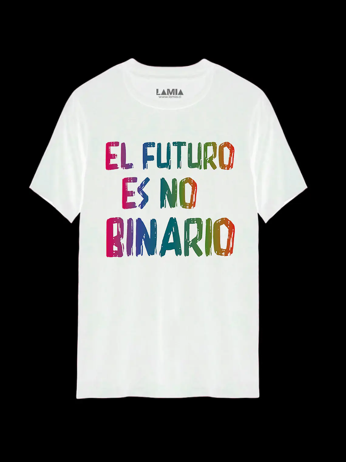 Polera El Futuro es No Binario Línea Premium #1 2