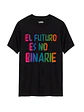 Polera El Futuro es No Binarie Línea Premium #2 - Miniatura 1