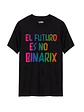 Polera El Futuro es No Binarix Línea Premium #3 - Miniatura 1